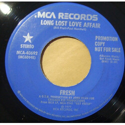 Fresh (19) Long Lost Love Affair USED VINYL 7INCH 45 RPM SINGLE PROMO