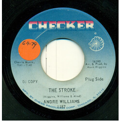 Andre Williams (2) The Stroke / Humpin', Bumpin' And Thumping USED VINYL 7INCH 45 RPM SINGLE PROMO