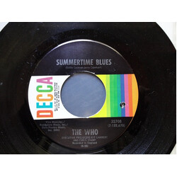The Who Summertime Blues / Heaven And Hell USED VINYL 7INCH 45 RPM SINGLE