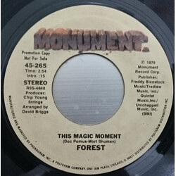 Forest (29) This Magic Moment USED VINYL 7INCH 45 RPM SINGLE PROMO STEREO