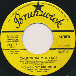 Young Holt Unlimited California Montage / Straight Ahead USED VINYL 7INCH 45 RPM SINGLE PROMO STEREO
