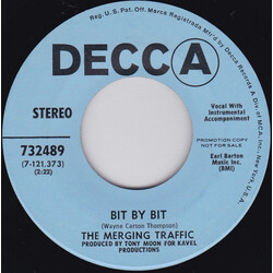 The Merging Traffic Bit By Bit / Deep In Kentucky USED VINYL 7INCH 45 RPM PROMO