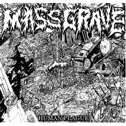 MassGrave (2) / Think Don't Pray Human Plague / Untitled USED VINYL 7INCH 33 S RPM