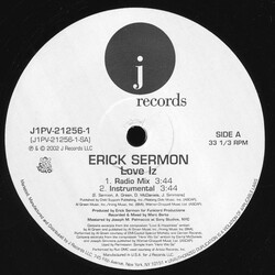 Erick Sermon Love Iz USED VINYL 12INCH