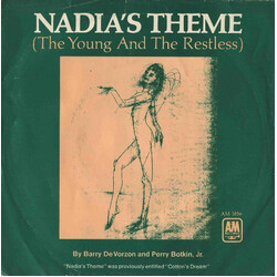 Barry De Vorzon / Perry Botkin Jr. Nadia's Theme USED VINYL 7INCH SINGLE STYRENE