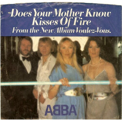 ABBA Does Your Mother Know / Kisses Of Fire USED VINYL 7"