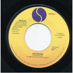 Yazoo Situation USED VINYL 7INCH 45 RPM SINGLE
