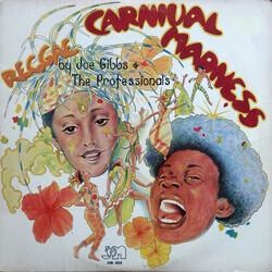 Joe Gibbs & The Professionals Reggae Carnival Madness Vinyl LP USED
