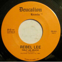 Rebel Lee Straight From The Heart / Half As Much USED VINYL 7INCH SINGLE