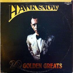 Hank Snow 20 Golden Greats Vinyl LP USED