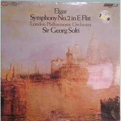 Sir Edward Elgar / London Philharmonic Orchestra / Georg Solti Symphony No.2 Vinyl LP USED