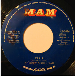 Gilbert O'Sullivan Clair USED VINYL 7INCH 45 RPM SINGLE