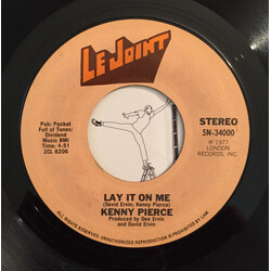 Kenny Pierce (2) Lay It On Me / I Got The Hots For You USED VINYL 7INCH 45 RPM STEREO