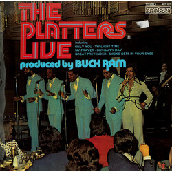 The Platters Live Vinyl LP USED