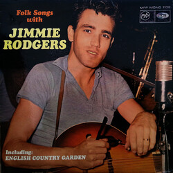 Jimmie Rodgers (2) Folk Songs With Jimmie Rodgers Vinyl LP USED