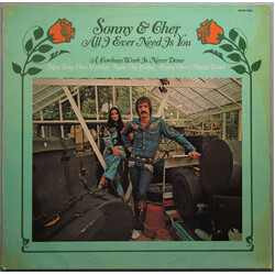 Sonny & Cher All I Ever Need Is You Vinyl LP USED