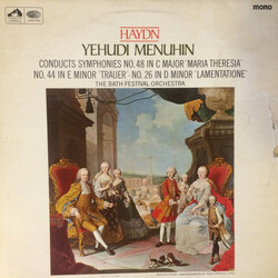 Joseph Haydn / Yehudi Menuhin / Bath Festival Orchestra Symphonies Nos. 26, 44 & 48 Vinyl LP USED