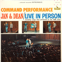 Jan & Dean Command Performance/Live In Person Vinyl LP USED
