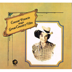 Connie Francis Connie Francis Sings Great Country Hits Vinyl LP USED