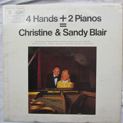 Sandy & Christine Blair 4 Hands + 2 Pianos = Christine & Sandy Blair Vinyl LP USED