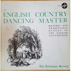 Telemann Society Orchestra The English Country Dancing Master Vinyl LP USED