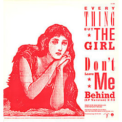 Everything But The Girl Don't Leave Me Behind USED VINYL 12INCH PROMO 33 S RPM