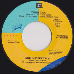Times Two Strange But True USED VINYL 7INCH 45 RPM SINGLE PROMO