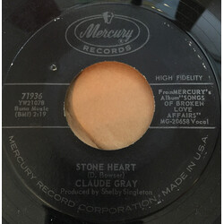 Claude Gray (2) Stone Heart / You Take The Table USED VINYL 7INCH 45 RPM