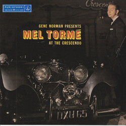 Mel Tormé Gene Norman Presents Mel Torme At The Crescendo Vinyl LP USED