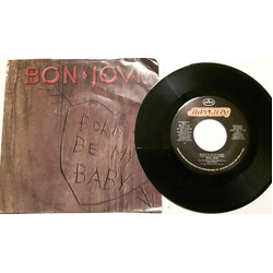 Bon Jovi Born To Be My Baby USED VINYL 7INCH 45 RPM SINGLE PROMO