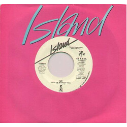 U2 With Or Without You USED VINYL 7INCH 45 RPM SINGLE PROMO STEREO