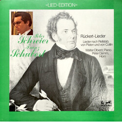 Franz Schubert / Peter Schreier Peter Schreier Singt Lieder von Franz Schubert Vinyl LP USED