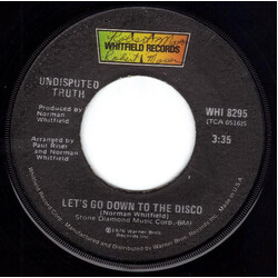 Undisputed Truth (2) Let's Go Down To The Disco / Loose USED VINYL 7INCH 45 RPM
