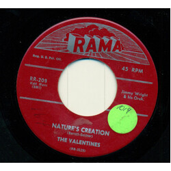 The Valentines Natures Creation / My Story Of Love USED VINYL 7INCH 45 RPM SINGLE