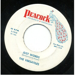 The Versatiles (11) Just Words / The White Cliffs Of Dover USED VINYL 7INCH 45 RPM SINGLE