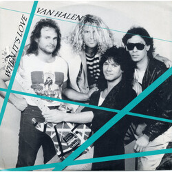 Van Halen When It's Love USED VINYL 7INCH 45 RPM SINGLE PROMO