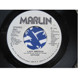 Voyage Lady America USED VINYL 7INCH PROMO