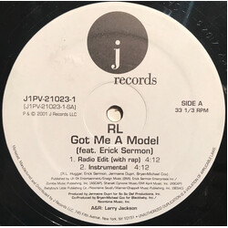 RL (2) / Erick Sermon Got Me A Model VINYL 12" USED