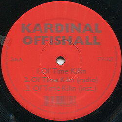 Kardinal Offishall Ol' Time Killin VINYL 12" USED