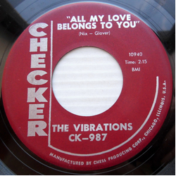 The Vibrations All My Love Belongs To You / Stop Right Now Vinyl 7" USED
