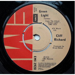 Cliff Richard Green Light USED VINYL 7INCH 45 RPM SINGLE