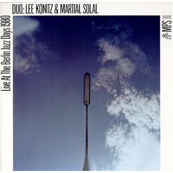 Lee Konitz / Martial Solal Live At The Berlin Jazz Days 1980 Vinyl LP USED