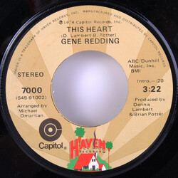 Gene Redding This Heart USED VINYL 7INCH 45 RPM SINGLE