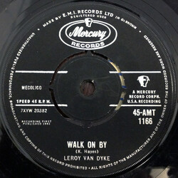 Leroy Van Dyke Walk On By USED VINYL 7INCH 45 RPM SINGLE