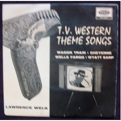 Lawrence Welk And His Champagne Music T.V. Western Theme Songs USED VINYL 7INCH 45 RPM EP