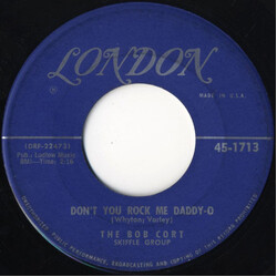 The Bob Cort Skiffle Don't You Rock Me, Daddy-O / It Takes A Worried Man To Sing A Worried Blues VINYL 7" USED