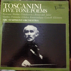 Arturo Toscanini Five Tone Poems Vinyl LP USED