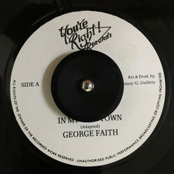 George Faith In My Own Town USED VINYL 7INCH