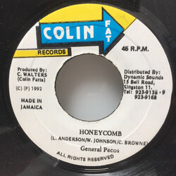 General Pecos Honeycomb USED VINYL 7INCH 45 RPM
