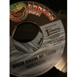 Merciless Waan Know Mi Yard USED VINYL 7INCH 45 RPM